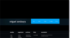 Desktop Screenshot of miguelserdoura.com